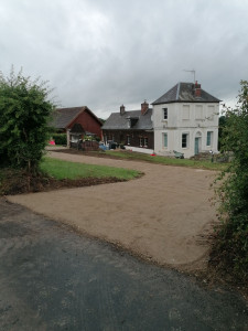 Photo de galerie - Creation d’un chemin d’accès. 