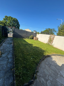 Photo de galerie - âpre enlèvement de lierre sur le grillage et tonte 