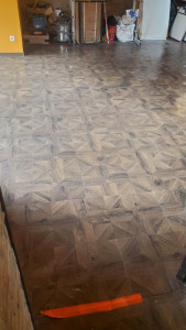 Photo de galerie - Pose de parquet - Revêtement de sol