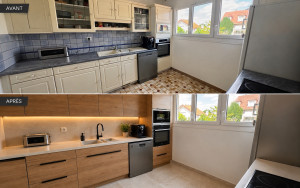 Photo de galerie - Rénovation d’une cuisine 