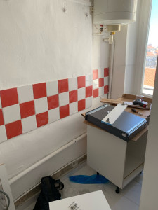 Photo de galerie - Installation cuisine complète 