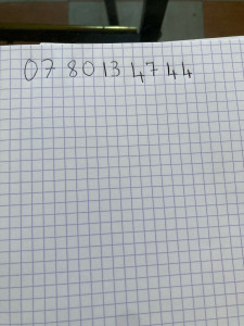 Photo de galerie - Mon numéro professionnel 