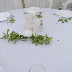 Photo de galerie - Décoration de table invités mariage