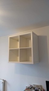 Photo de galerie - Assemblage de meubles 
+ fixation au mur ... selon poids du mobillier et solidité du mur