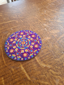 Photo de galerie - Diamond  painting  mandala 