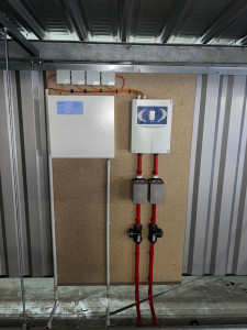 Photo de galerie - Pose d’un système de détection incendie par aspiration