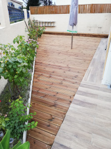 Photo de galerie - Création terrasse bois 