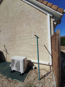 Photo de galerie - Installations d'une pompe à chaleur air air réversible 