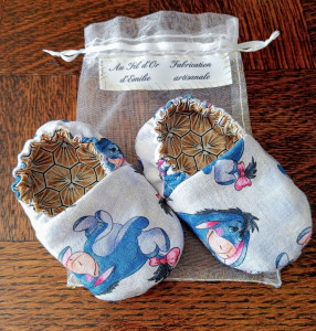 Photo de galerie - Chaussons bébé réversibles 