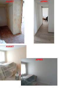 Photo de galerie - Rénovation sol et murs