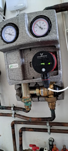 Photo de galerie - Depannage sur un module plancher chauffant