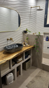 Photo de galerie - Rénovation salle de bains 