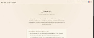 Photo de galerie - Page À propos : une entreprise déclarée et des règles claires, devis écrit, prix hors taxes sans TVA, données hébergées en Europe, site livré en quelques jours.