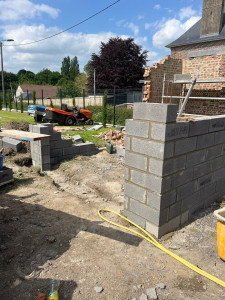 Photo de galerie - Construction d’un garage 