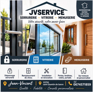 Photo de galerie - Serrurerie Menuiserie Vitrerie 