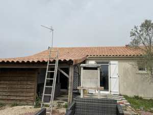 Photo de galerie - Nettoyage toiture