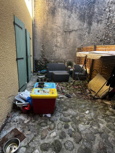 Photo de galerie - Nettoyage d’une terrasse 