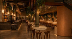 Photo de galerie - Conception d'un bar - restaurant - visuel 3D