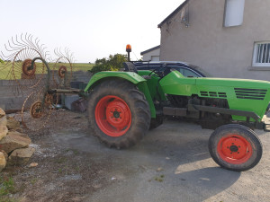 Photo de galerie - Rénovation tracteur deutz 4006