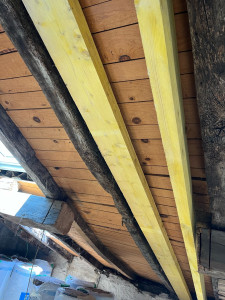 Photo de galerie - Renforcement d’une charpente existante 