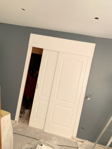 Photo de galerie - Porte coulissante finis après rénovation 