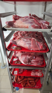 Photo de galerie - Découpe agneau en colis 