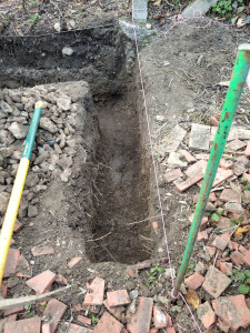 Photo de galerie - Réalisation d'une tranchée 