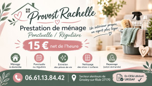 Photo de galerie - Menage ponctuel ou régulier