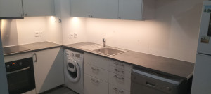 Photo de galerie - Déposé et Pose nouveau plan de travail 