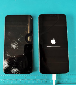 Photo de galerie - Changement d’écran sur iPhone 