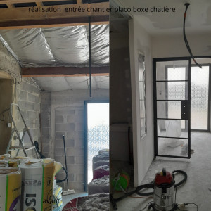 Photo de galerie - Réalisation entré gardiennage chat 