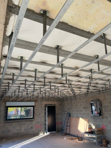 Photo de galerie - Ferraillage plafond