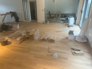 Photo de galerie - Pose de parquet - Revêtement de sol