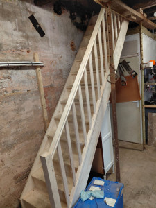 Photo de galerie - Installation escalier pour un grenier 