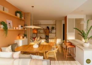 Photo de galerie - PROJET JARDINS DE L'ÉTANG - Pièce à vivre