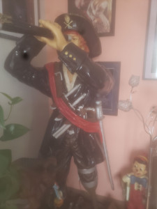 Photo de galerie - Pirate en résine rénové
