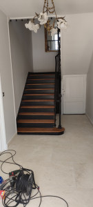 Photo de galerie - Rafraîchissement d'un escalier 
