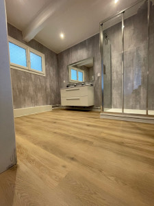 Photo de galerie - Parquet flottant pvc
