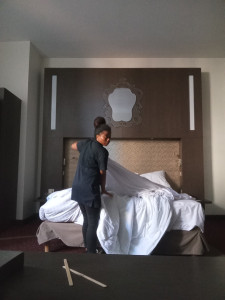 Photo de galerie - J'ai rangé des lits dans un hôtel 4 Étoiles à  cognac