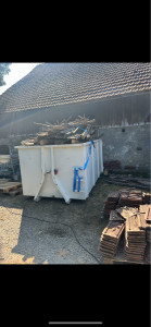Photo de galerie - Location De Bennes de 10 m³ de bois