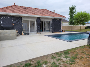 Photo de galerie - Réalisation travaux de maçonnerie après les travaux 