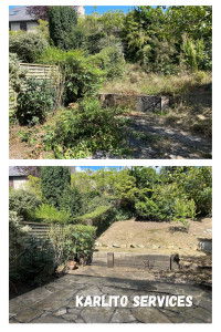 Photo de galerie - Nettoyage complet d’un jardin 