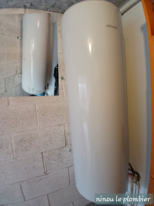 Photo de galerie - Pose ballon d'eau chaude 