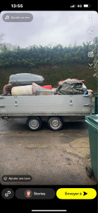 Photo de galerie - évacuation de  déchets divers  à metre en déchèterie 