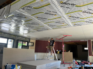 Photo de galerie - Pose plafond en ba13 