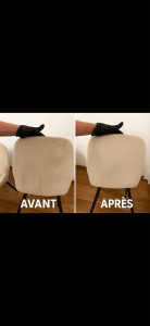 Photo de galerie - Nettoyage de chaise 