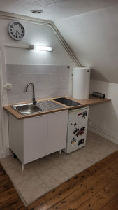 Photo de galerie - Changement d'une cuisine dans un studio.