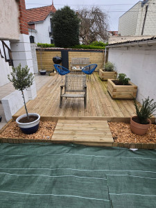 Photo de galerie - Terrasse bois 
