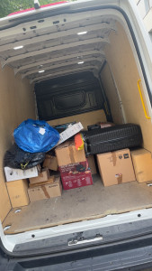 Photo de galerie - Petit transport d’une rue à l’autre dans le 7eme pour ce lundi matin 