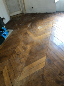 Photo de galerie - Pose de parquet - Revêtement de sol